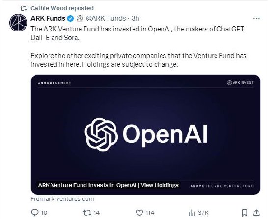 OpenAI最强竞争对手拟融资20亿美元，估值将升至600亿美元